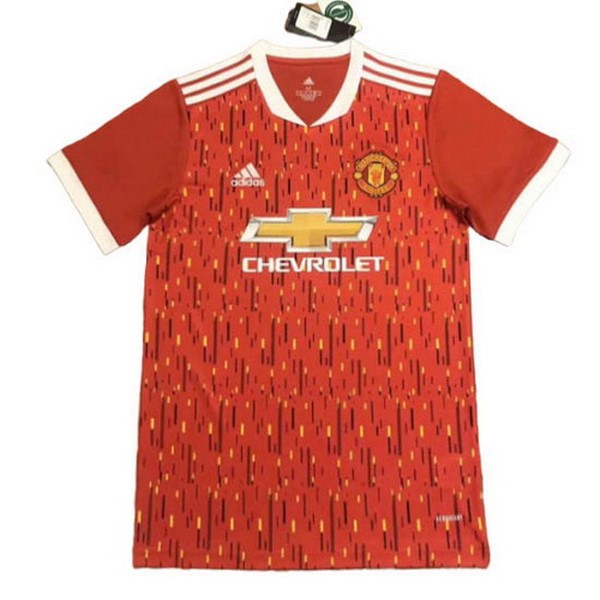 Camiseta Manchester United Primera 2020-21 Rojo